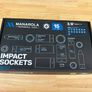 MANAROLA 15PC 3/8 Deep Impact Socket Set Image 3