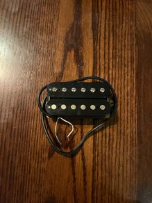 DiMarzio DP158 Evolution Neck F Spaced Humbucker Pickup, Black made in USA electric guitar parts accessories