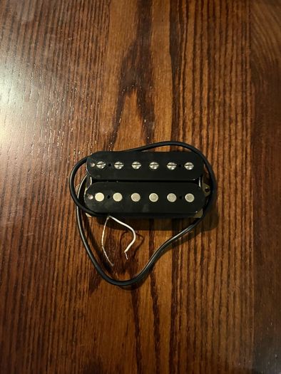 DiMarzio DP158 Evolution Neck F Spaced Humbucker Pickup, Black made in USA electric guitar parts accessories