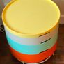 IKEA Vintage PS 2014 Multicolour Plastic Side Table/Kids Storage Image 2