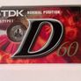TDK D 60 Cassette tapes x 2 new sealed Image 2