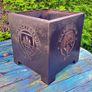 Precision laser cut Man City garden firepit Image 2