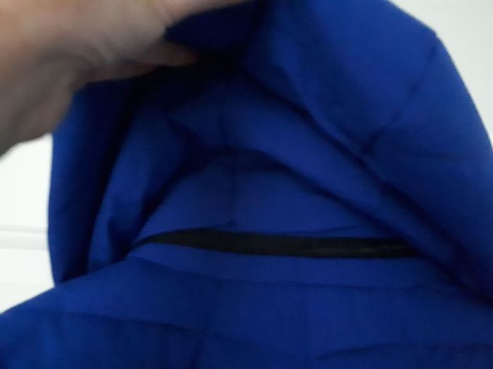 Stunning Quilted Jacket - Dutch brand District- Royal Blue - UK 8 generous - BNWT RRP 129