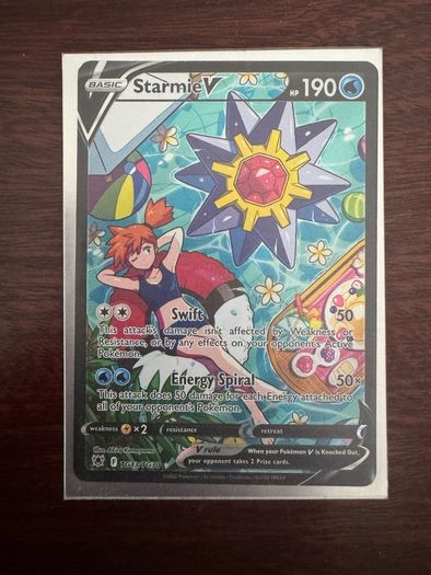 Pokemon Starmie V Trainer Gallery TG13/TG30