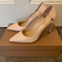 Carlo Pazolini Nude Leather Heels, Size 35/UK 2,5 (also fits 36/UK3)
