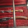 Art Nouveau Carving Set with Silver Collars Image 10