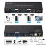 2-port Hdmi Kvm Switch 4k/8k, Usb 3.0 Hub Image 4