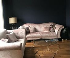 Chesterfield pink sofas