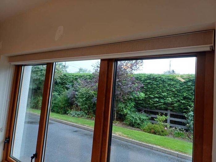 BNIB Custom Made Hopsack Roller Blind
