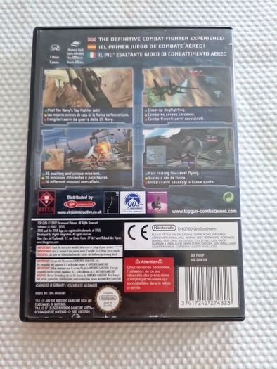 Top Gun Combat Zones  Nintendo Gamecube Game cube Games Original