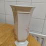 Royal Norfolk Staffordshire Floral Bouquet Hexagonal Shaped Vase. In Perfect Condition Image 3