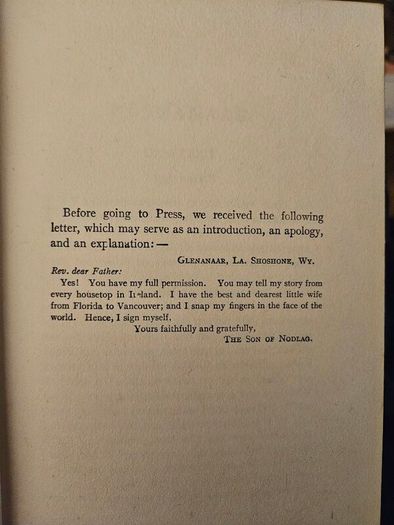Glenanaar. By P. A. Canon Sheehan,d.d. Hardback In Good Condition.  See Photos For Same.