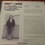 Christy Moore - Prosperous - 1972 IRISH PRESSING vinyl LP Image 2