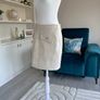 Ladies Cream & Gold Mini Skirt from Savida  Size Small UK 10 / EU 38 Image 7