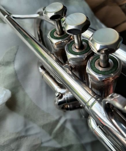 Vintage Schilke E1 trumpet in Key of E Flat and D