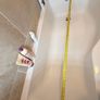 P shaped bathtub and shower screen Image 3