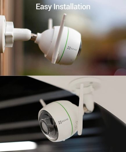 Outdoor Security Camera WiFi 1080P, 30M Night Vision, IP 66 Waterproof, Motion Detection, Cloud/SD Card Storage, Work with Alexa (FREE POSTAGE)