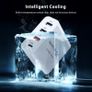 CELBRO QC 3.0 & PD/QC4.0 USB 4 Ports Wall Fast Charger 48W [3 Power Plugs (US/EU/UK)] (Brand New/Warranty) Image 8
