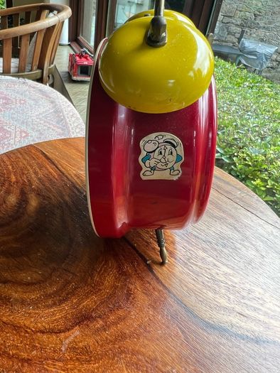 vintage Walt Disney Mickey Mouse alarm clock