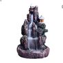 Large Backflow Incense Burner Holder Ceramic, Waterfall Mountain Incense Cones Burner with Free Cones Image 4