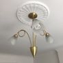 Brass ceiling lights x2 Image 2