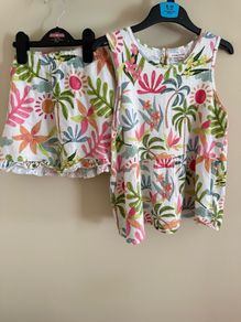 Primark Stacey Solomon top and shorts set. Age 11-12 years