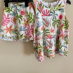 Primark Stacey Solomon top and shorts set. Age 11-12 years