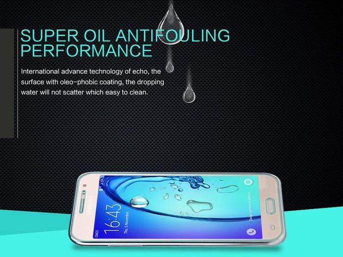 100% Genuine Tempered Glass 9H Screen Protector For Samsung Galaxy J3 (2016)
