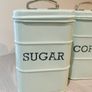KitchenCraft Living Nostalgia Coffee & Sugar Storage Canister, 11 x 17 cm  Vintage Blue Image 2
