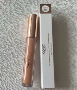 Iconic London lip plumping gloss shade nearly nude 5ml