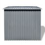 Garden Shed Grey Metal Image 5