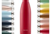 Brand New Blumtal Charles stainless steel thermal water bottle - 1 liter BPA-free thermal water bottle -