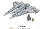 Star Wars Mandalorian Starfighter Lego Compatible + minifigures!