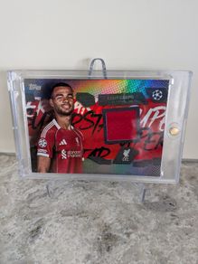Cody Gakpo Liverpool FC Topps Match Worn Relic card