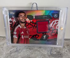 Cody Gakpo Liverpool FC Topps Match Worn Relic card