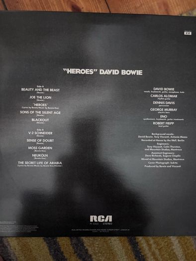 David Bowie vinyl Lp