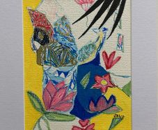 Original art original Klimt inspired painting contemporary Irish Art abstract painting