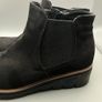 Ladies Rieker Warm Lined Suede Chunky Ankle Boots - Midnight Black -EU40 UK 6.5 Image 7