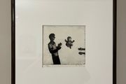 Etching By contemporary artist Chris Salmon