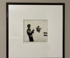 Etching By contemporary artist Chris Salmon