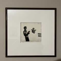 Etching By contemporary artist Chris Salmon