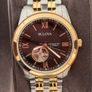 Bulova open heart mens watch Image 7