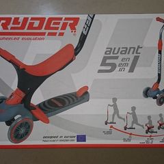 Ryder 5-In-1 Avant Three Wheeled Trike/Scooter