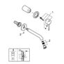 Grohe Essence Wall Mounted Bathroom Tap Image 5