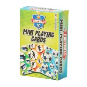 Football Mini Playing Cards Pack