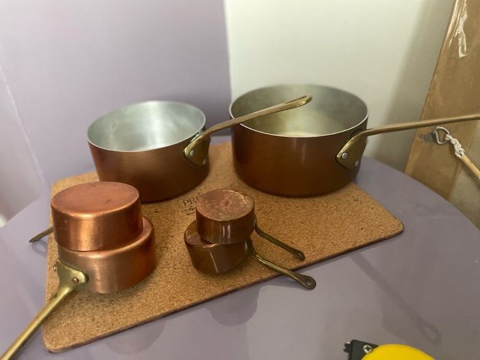 Copper pots