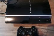 PS3 Sony PlayStation 3 Console &amp; Controller Set  Black 40GB