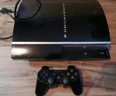 PS3 Sony PlayStation 3 Console & Controller Set  Black 40GB
