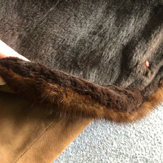 Sheepskin coat