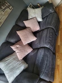 3 seater and 2 seater recliner sofa